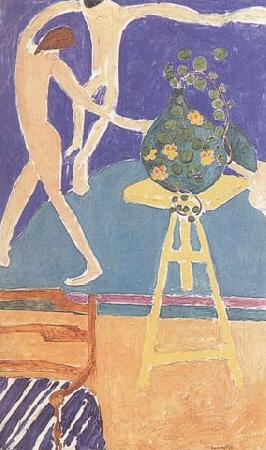 Henri Matisse Nasturtiums in The Dance (I) (mk35) oil painting image